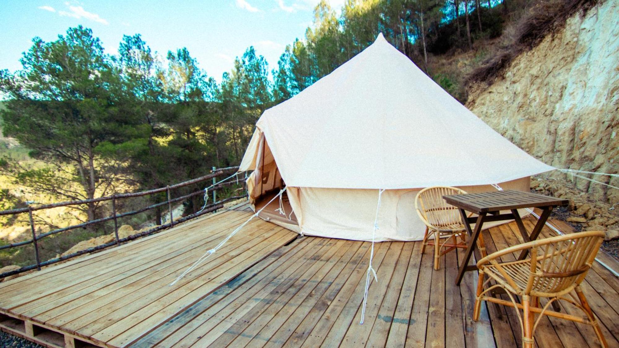 Glamping Zone Montanejos Hotell Eksteriør bilde