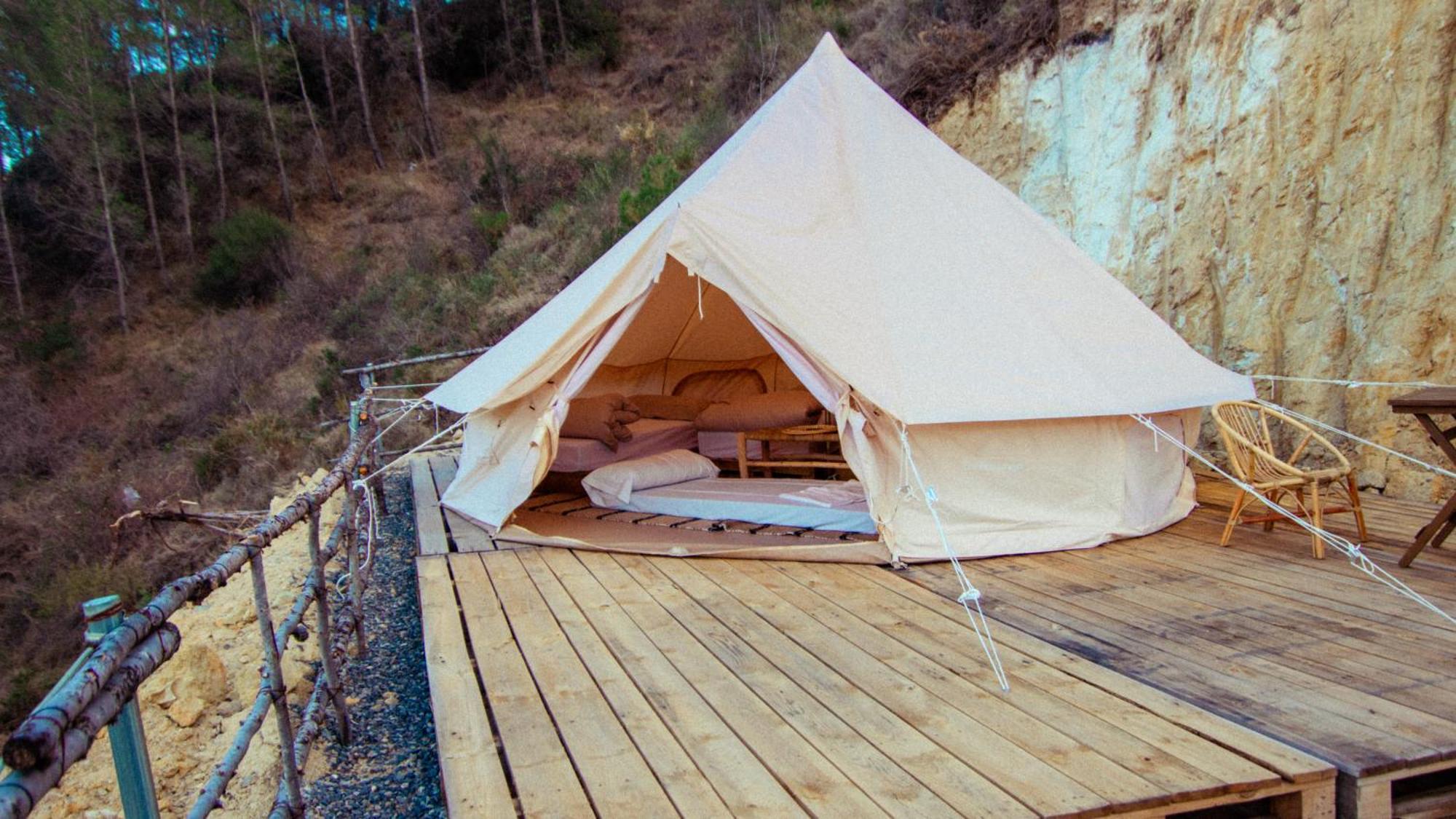 Glamping Zone Montanejos Hotell Eksteriør bilde